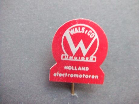Wal's & Co elektromotoren IJmuiden rood